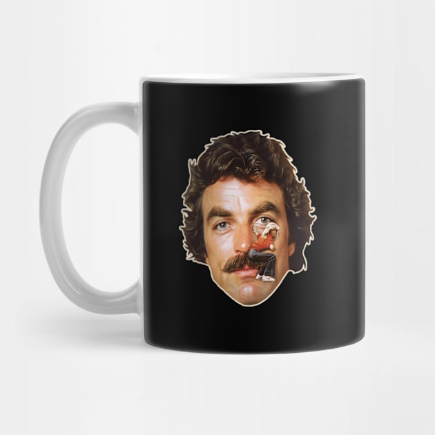 Tom Selleck Mustache Ride by Lonacrumton